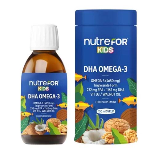 NUTREFOR KIDS DHA OMEGA-3 150ML SYRUP